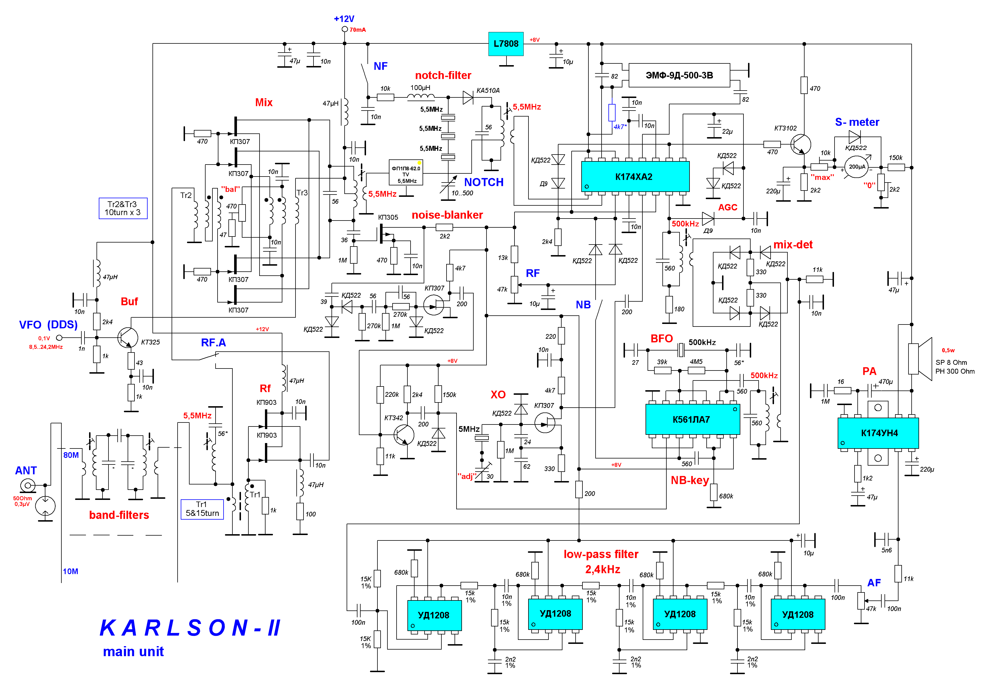 Мс3362 схема приемника