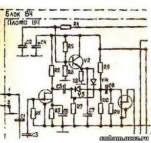 Схема радиоприемника ишим 003